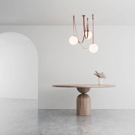 Комплект ременной трековой системы Belty, светодиодные 48V 15W Denkirs Belty SET DK55SET22-01-BR (шарики)