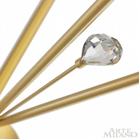 Потолочная люстра на штанге Arte Milano 277138/6 GD (220V, шарики)