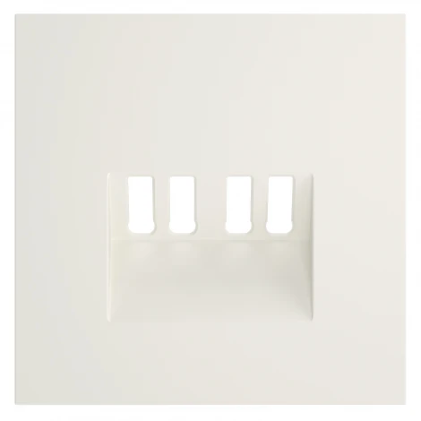 Накладка для розетки акустической 4-местной (хлопок) Voltum S70 VLS001513