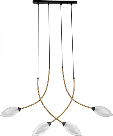 Подвесной светильник Fiore V000141 (13001/4P Black) (220V, на проводе)