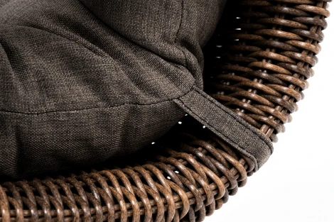 "Толедо" кресло плетеное с подушками, цвет коричневый 4SIS арт.УТ-00003067
