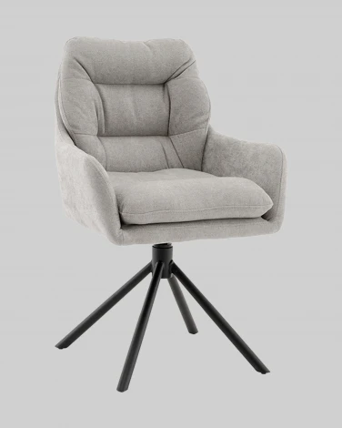 Стул Ральфио букле светло-серый Stool Group арт.УТ000041572