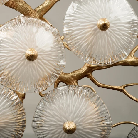 Потолочная люстра Loft It Bloom 10352/800C AB (220V, цветы, ветки)