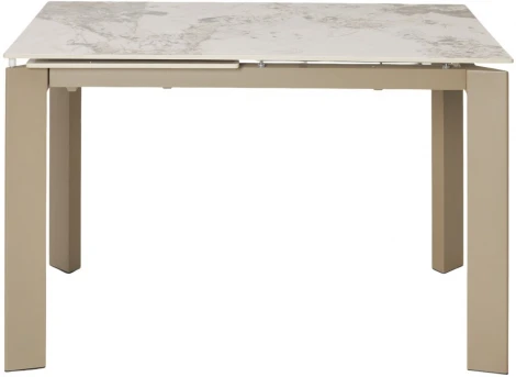 Стол CORNER 120 GLOSS LUXURY PANDORA SOLID CERAMIC / TAUPE, ®DISAUR (арт.614M05846)