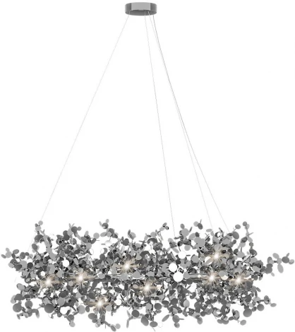 Подвесная люстра Loft It Spark 10101/600 Chrome (220V, на тросе, лепестки)