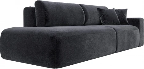 Диван прямой Лига-036 НПБ Модерн подлокотник справа Лига Диванов (Велюр) арт.127723