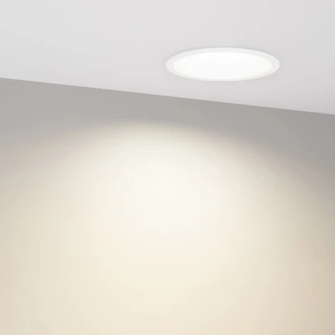 Светильник встроенный MS-BREEZE-BUILT-R104-12W Day4000 (WH, 90 deg, 230V) (Arlight, IP20 Металл) 035611(1)