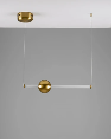 Подвесной светильник светодиодный Moderli Eclipse V10698-PL (220V, на тросе, шар)