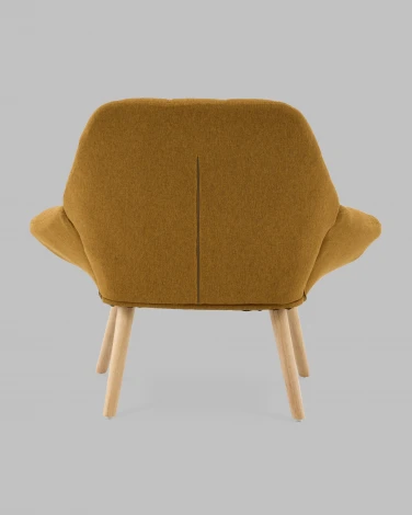 Кресло Олби Квадро горчичный Stool Group арт.УТ000040100