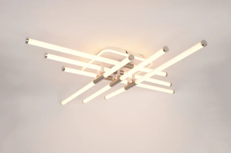 Потолочная люстра светодиодная Rivoli 6196-733 Morgan LED 110 Вт 3000-6000 К с пультом