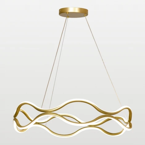 Подвесная люстра Lussole LGO Wave LSP-7216 (LED, 220V, на тросе, круглые)