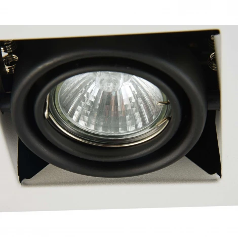 Встраиваемый светильник Metal Modern GU10 1x50Вт Maytoni Technical DL008-2-01-W (220V)