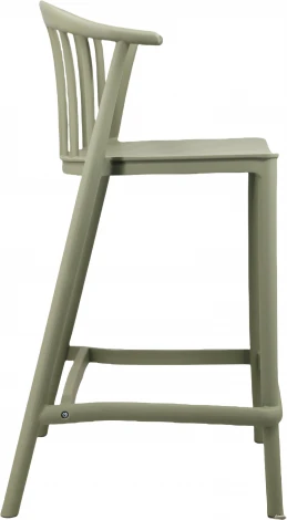 Стул полубарный Campo пластик зеленый Stool Group арт.УТ000039943