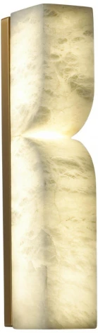 Настенный светильник Odeon Light Marbella 6685/10WL латунь/металл/алебастр IP20 LED 10W 3000/4000 (220V)