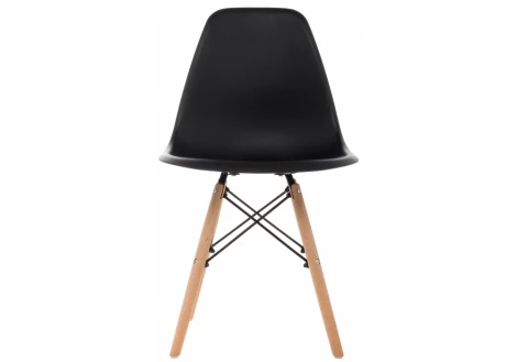 Пластиковый стул Woodville Eames PC-015 черный 11177