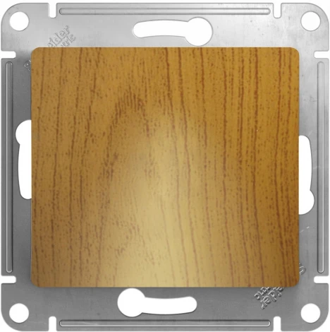 Вывод кабеля встраиваемый (дуб) Systeme Electric Glossa GSL000599