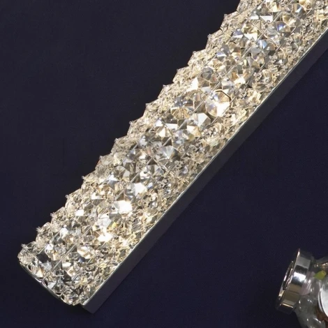 Хрустальный настенный линейный светильник Lussole Stintino LSL-8701-03 (220V, IP21)