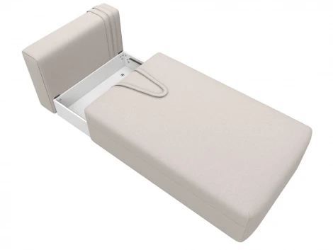 Модуль канапе Лига-060 НПБ (ЛДСП,Брус,Фанера,Замша/Бежевый) Лига Диванов 129563