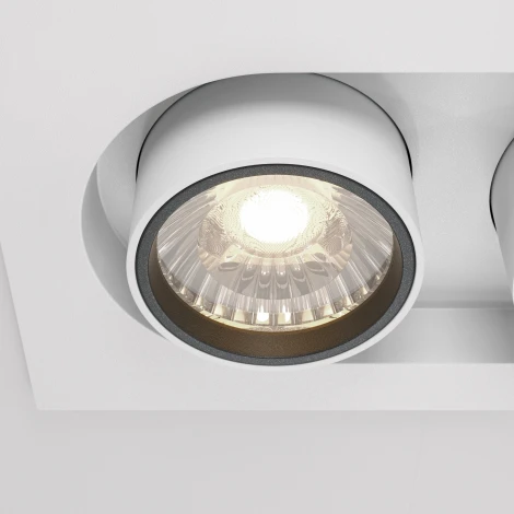 Встраиваемый светильник Hidden 4000K 2x10W 36° LED Maytoni Technical DL045-02-10W4K-W (220V)