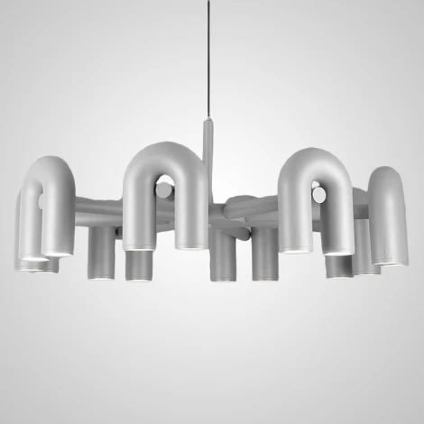 Подвесная люстра Fanny 16 Grey ImperiumLoft Fanny01 (212350-23) (LED, 220V, на проводе)