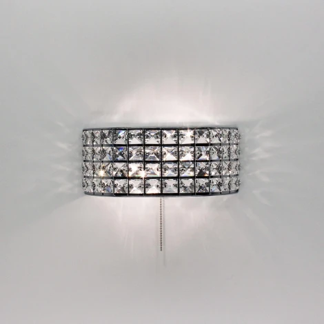 Бра Citilux Портал CL324301 (220V, хрусталь K9, выключатель)