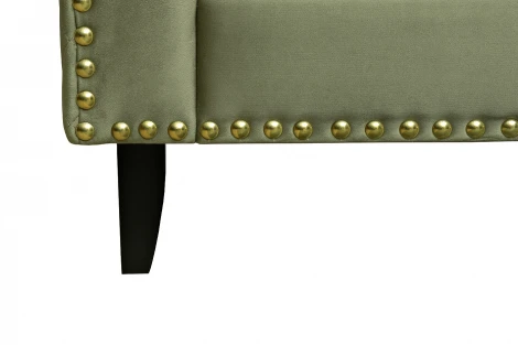 Диван-Кушетка Sorrento правая велюр оливковый Colt1002-OLIV 180*98*88см Garda Decor