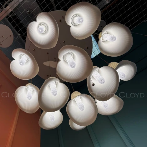 Подвесная люстра Cloyd Osanna 11889 (цветы, птички)