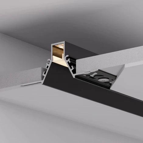 Профиль COMFORT10-V-FANTOM-2000 BLACK (Arlight, Алюминий) 052541