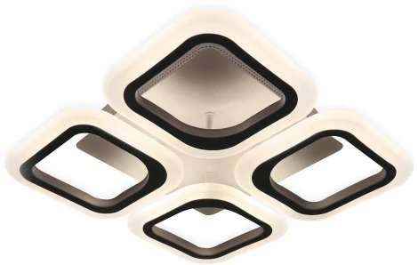 Потолочная люстра Ambrella Acrylica FA4371 (регулировка яркости, LED, 220V, пульт управления)