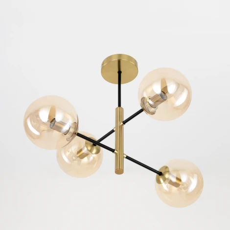 Потолочная люстра ярусная на штанге Citilux Лорен CL146243 (220V, шарики)