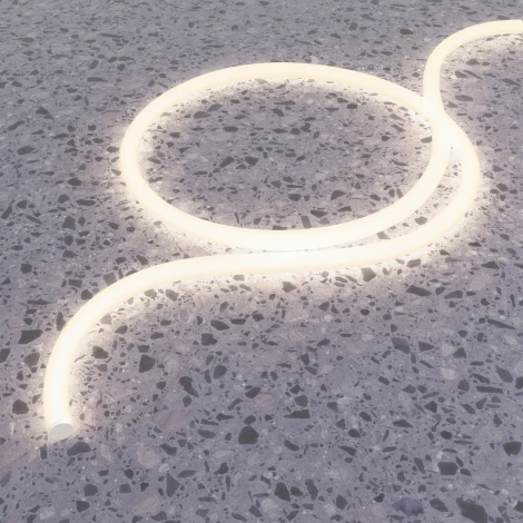 Гибкий неон Nemo S Maytoni Круглый 360° 20307 D25 24В 20Вт/м 4000К IP65 5м