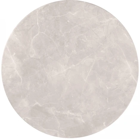 Деревянный стол Notta Абилин 90х76 мрамор светло-серый / белый матовый 507216