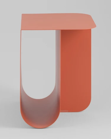 Журнальный столик Stool Group Laure металл красный УТ000041898