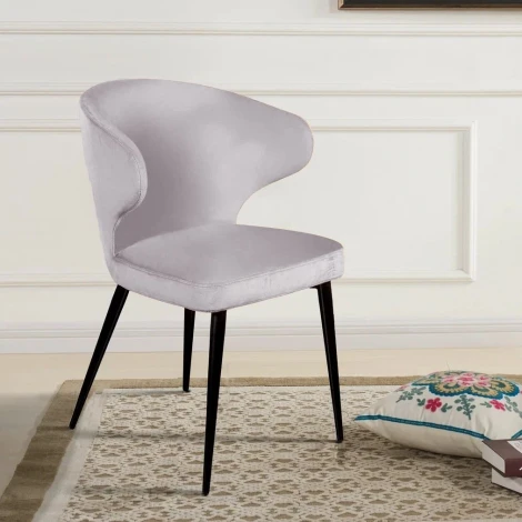 Стул Richard, бархат светло-серый 26 Top Concept RICHARD 80826