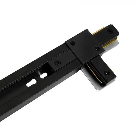 Коннектор Т-образный однофазный для шинопровода черный Feron LD1019 51896