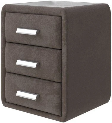 PROxSON Тумба Soft Mebel (Ткань: Велюр Casa Кофейный) 51x48