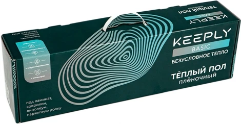 Комплект тёплого пола KEEPLY 140 Вт/м, Basic, 3,5 м.кв, 490Вт