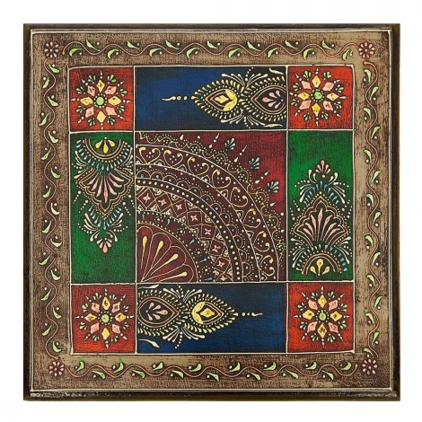 Столик Secret De Maison HAVELY ( mod. BJ-001) этническая роспись (дерево манго)