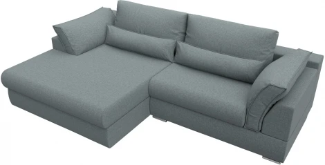 Диван угловой Пекин угол левый Лига Диванов (Рогожка) арт.122947L