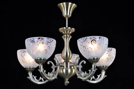 Подвесная люстра MARTINEZ 75032-5C ANTIQUE Natali Kovaltseva