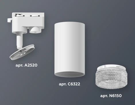 Трековый светильник Ambrella Track System XT6322080 (круглые)