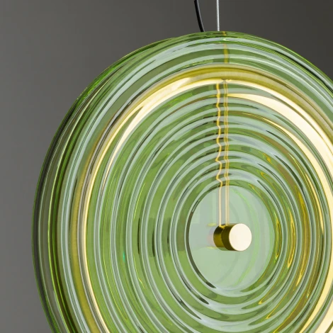 Подвесной светильник Freya Borbon FR5442PL-L11GN (LED, 220V, на тросе, круглые)