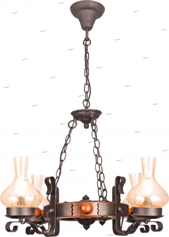 Подвесная люстра Arte Lamp Legno A6888LM-4BR