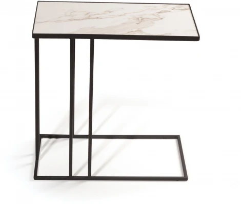 Журнальный столик Stone 026-1, керамика белая Top Concept A026.2 A01