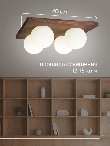 Потолочный светильник прямоугольный Мелодия Света SS1N 000036818