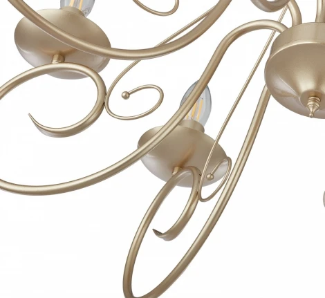 Подвесная люстра Arte Milano AM349159 349159/10 CG (220V, на цепи, подсвечник, свеча)