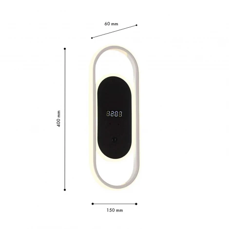 Настенный светильник светодиодный с часами F-Promo Vigilate 4689-1W