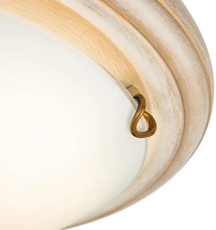 Настенно-потолочный светильник Sonex Provence 7605/BL SNOK SN стекло/белое/кремовый/бронза LED 24Вт 4000K D360 IP20