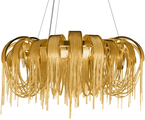 Подвесная люстра Loft It Volver 10404/800 GD (220V, на тросе)