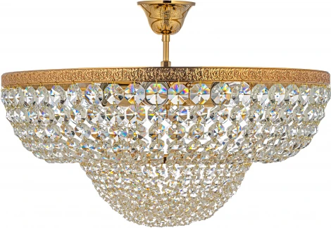 Потолочная люстра буше Arti Lampadari Favola E 1.3.50.502 G (220V, хрусталь)